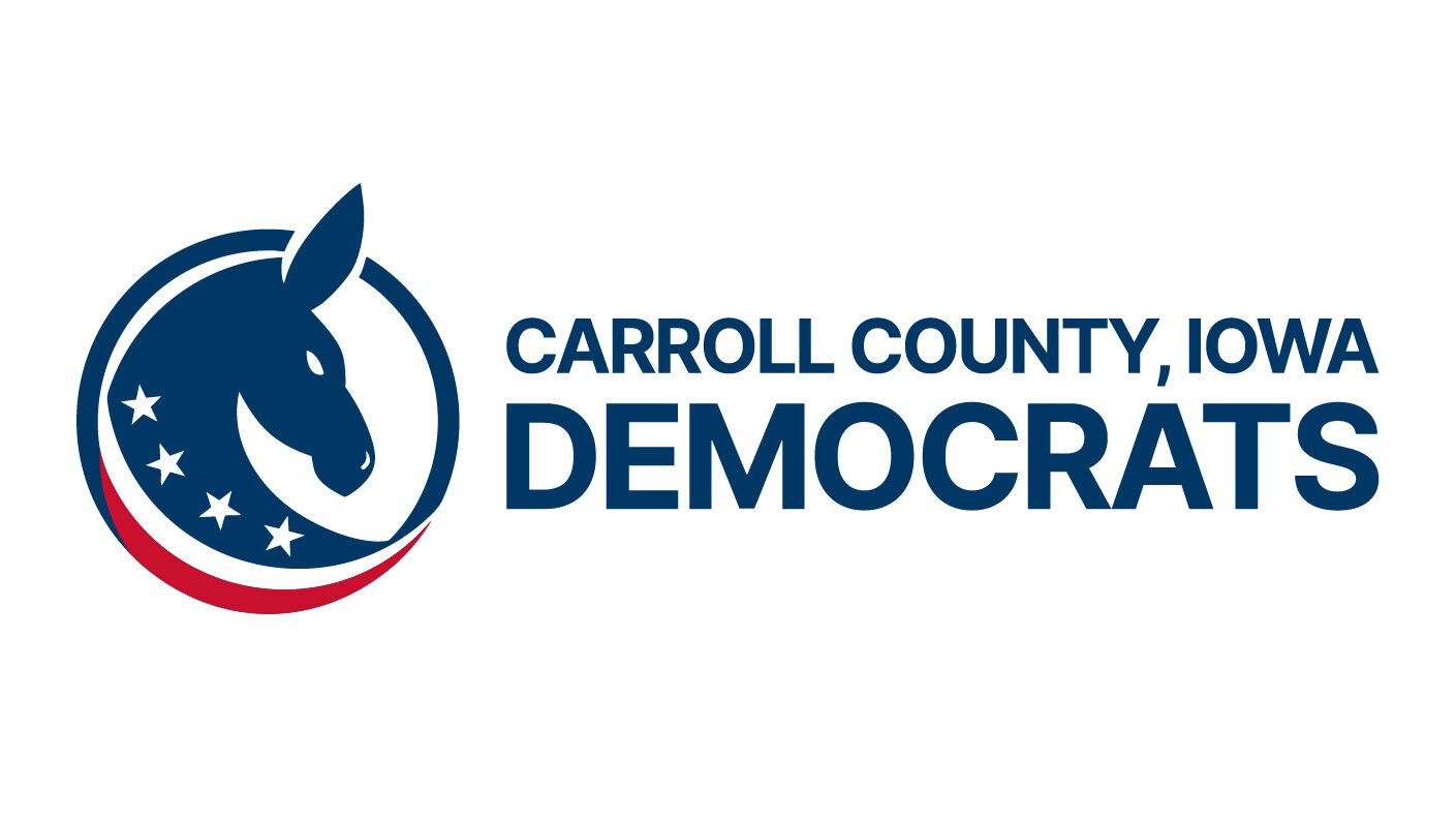 Carroll County, Iowa Democrats Logo Carroll County, Iowa Democrats Logo