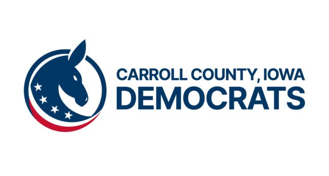 Carroll County, Iowa Democrats Logo