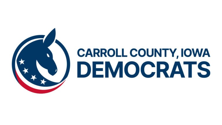 Carroll County, Iowa Democrats Logo