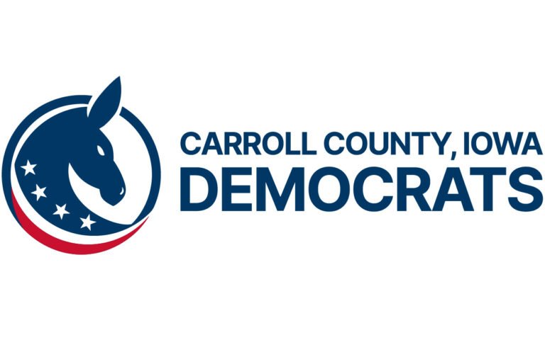 Carroll County, Iowa Democrats Logo